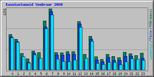 Kasutustunnid Veebruar 2020